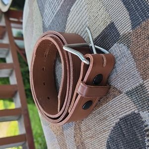Genuine leather belt